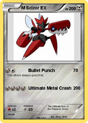 Pokemon M Scizor EX