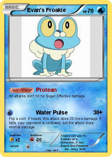 Pokemon Evan's Froakie