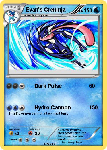 Pokemon Evan's Greninja