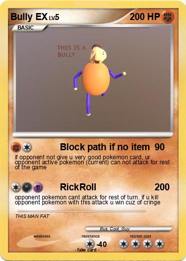 Pokemon Bully EX