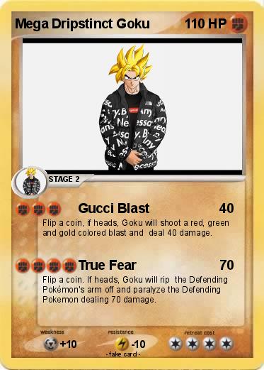 Pokemon Mega Dripstinct Goku