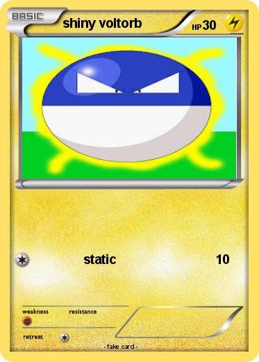 Pokemon shiny voltorb