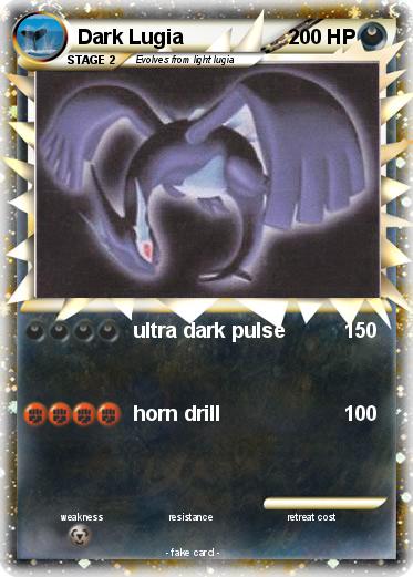Pokemon Dark Lugia