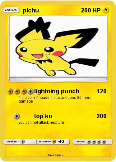 Pokemon pichu