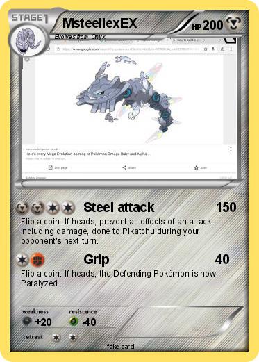 Pokemon MsteellexEX