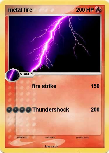 Pokemon metal fire