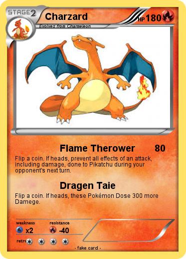 Pokemon Charzard