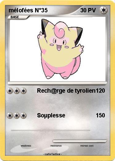Pokemon mélofées N°35