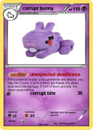 Pokemon corrupt bunny