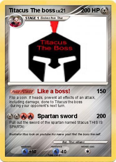Pokemon Titacus The boss