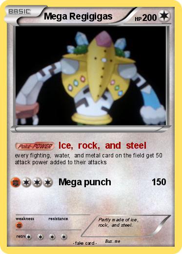Pokemon Mega Regigigas