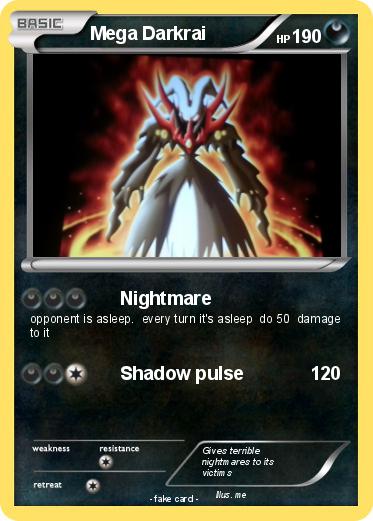 Pokemon Mega Darkrai
