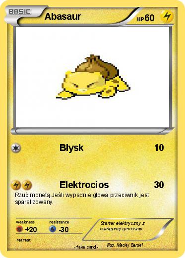 Pokemon Abasaur