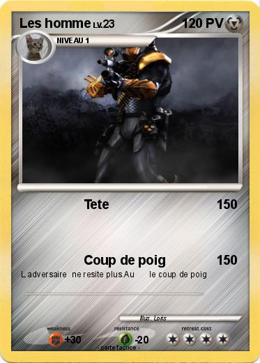 Pokemon Les homme