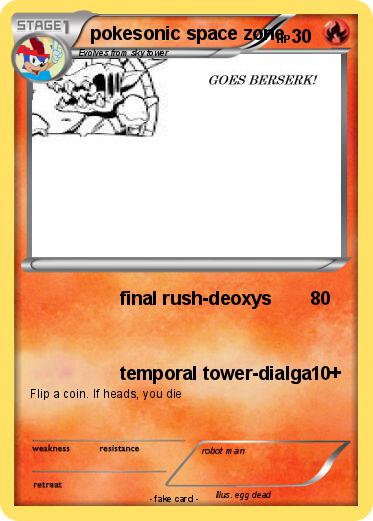 Pokemon pokesonic space zone