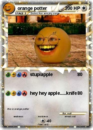 Pokemon orange potter