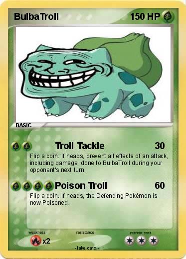 Pokemon BulbaTroll