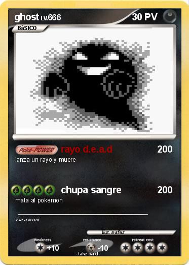 Pokemon ghost
