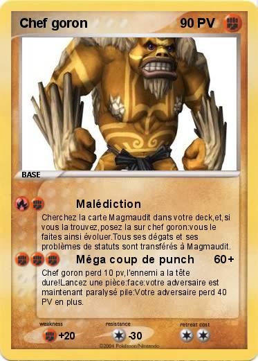 Pokemon Chef goron