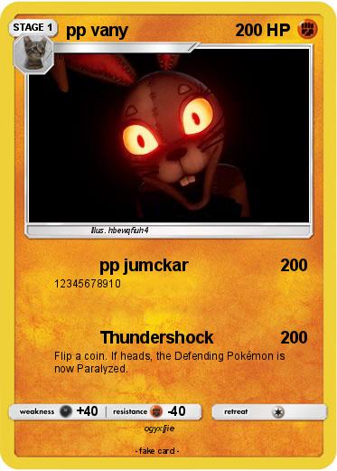 Pokemon pp vany
