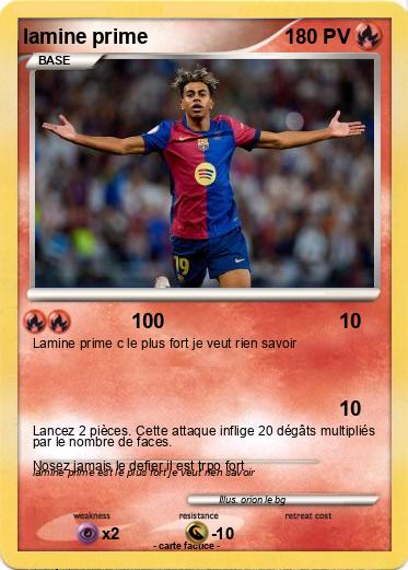 Pokemon lamine prime