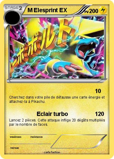 Pokemon M Elesprint EX