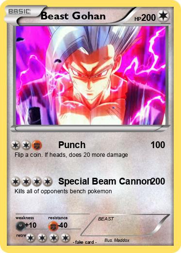 Pokemon Beast Gohan
