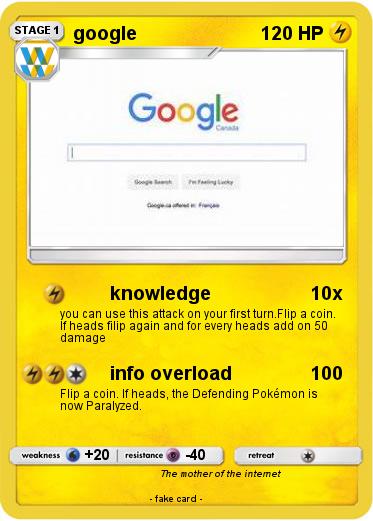Pokemon google