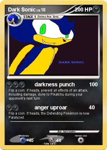 Pokemon Dark Sonic