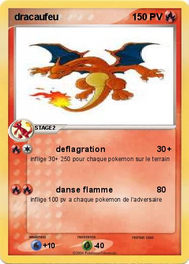 Pokemon dracaufeu