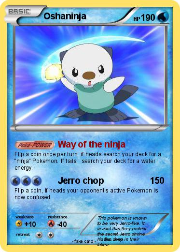 Pokemon Oshaninja