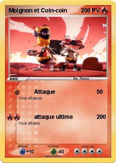 Pokemon Moignon et Coin-coin