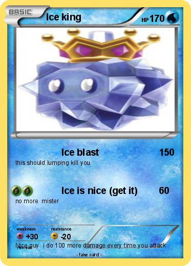 Pokemon Ice king