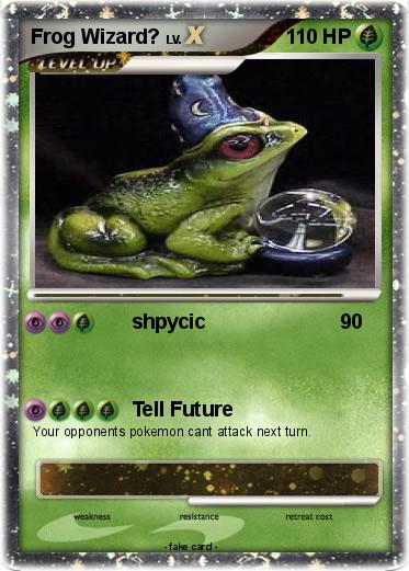 Pokemon Frog Wizard?