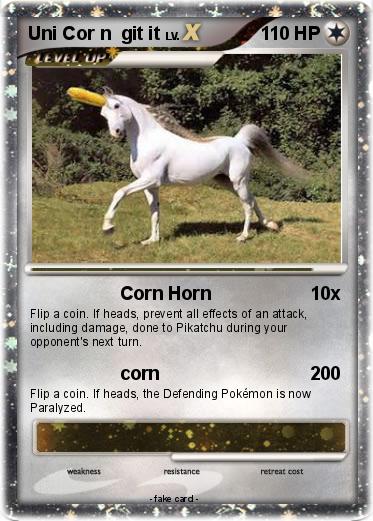 Pokemon Uni Cor n  git it