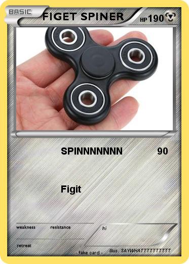 Pokemon FIGET SPINER