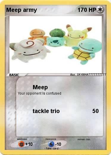 Pokemon Meep army