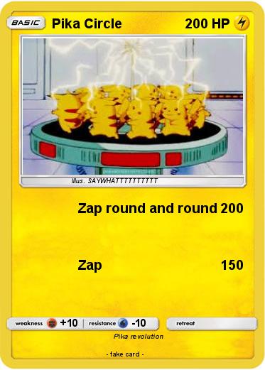 Pokemon Pika Circle