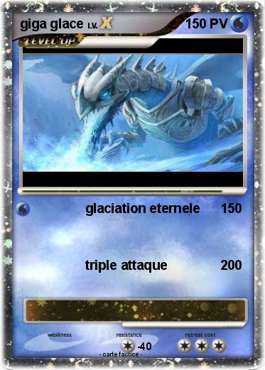 Pokemon giga glace