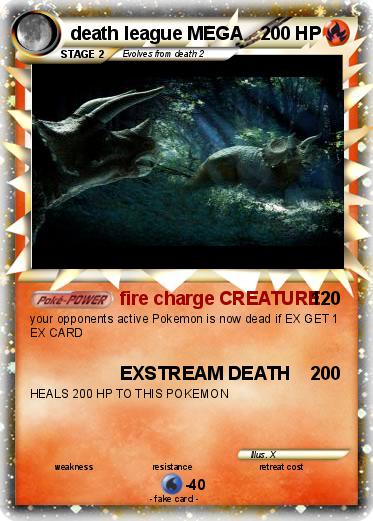 Pokemon death league MEGA