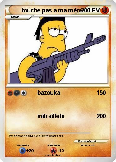 Pokemon touche pas a ma mère