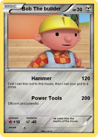 Pokemon Bob The builder