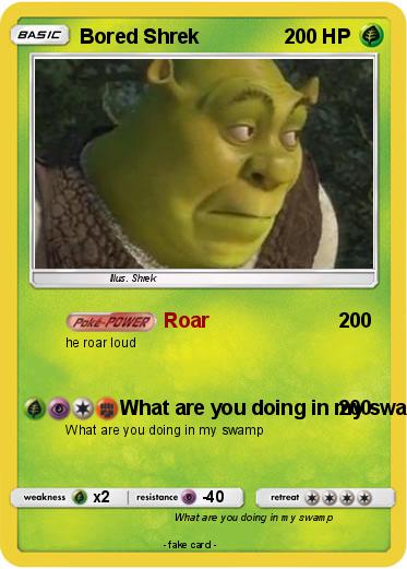Pokemon Bored Shrek