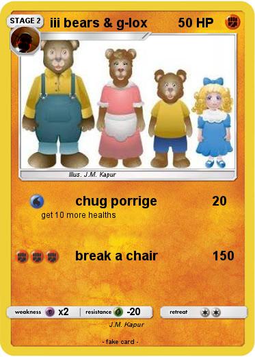 Pokemon iii bears & g-lox