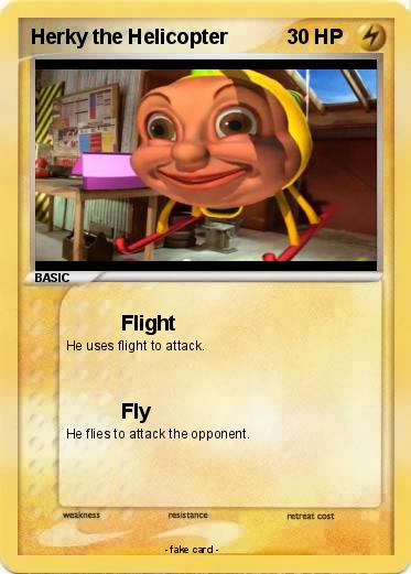 Pokemon Herky the Helicopter