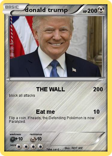 Pokemon donald trump
