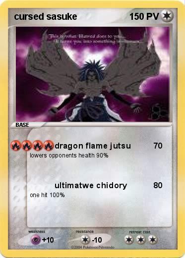 Pokemon cursed sasuke 