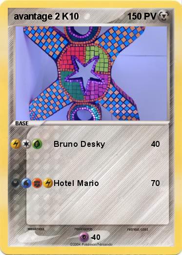 Pokemon avantage 2 K10