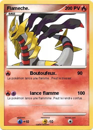 Pokemon Flameche.