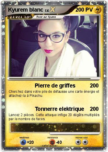 Pokemon Kyurem blanc